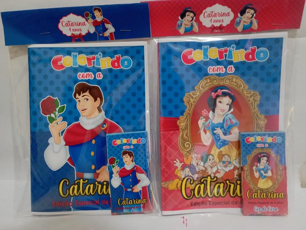 40 Kit de colorir em qualquer tema