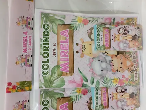 40 Kit de colorir em qualquer tema