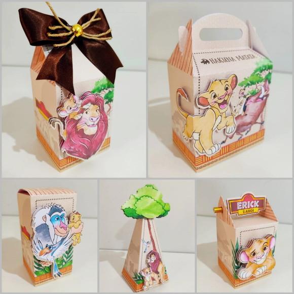 Personalizados Rei Leão - 30 Itens