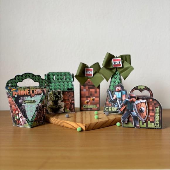 Kit Festa 20 Peças Minecraft