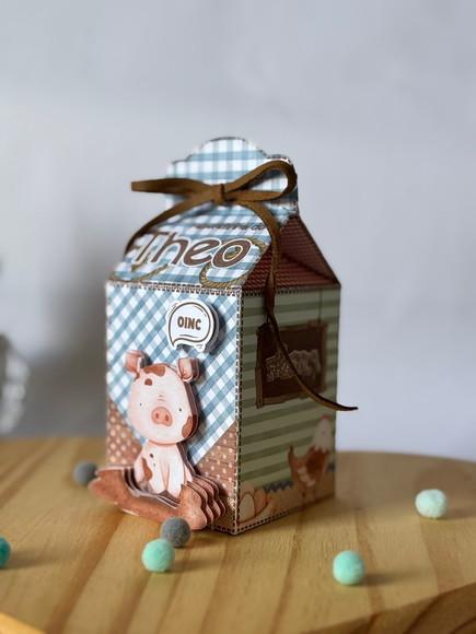 Caixa Milk - Kit Festa Fazendinha