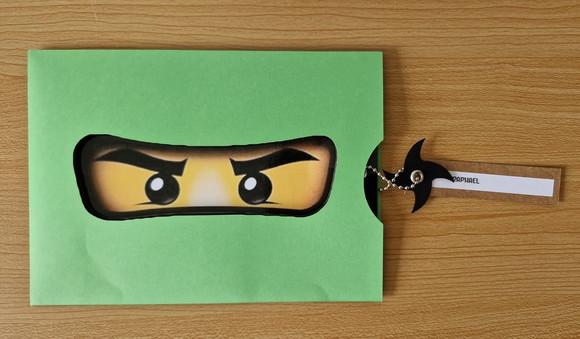 Convite Lego- Kit Festa Lego Ninjago