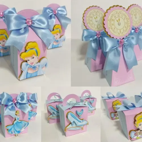 Personalizados Cinderela - 10 Itens