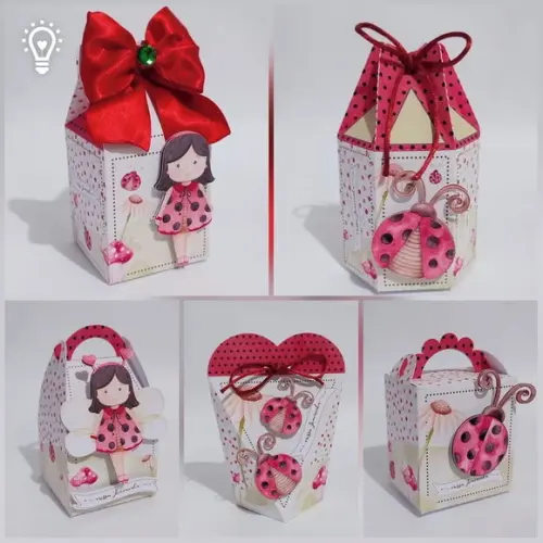 Personalizados Joaninha - 10 Peças