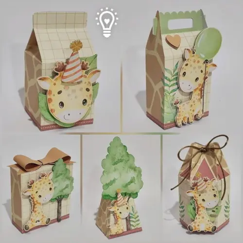 Personalizados Girafinha - 10 Itens