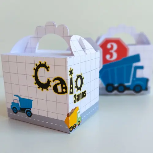 Personalizados Carrinhos - 24 Peças