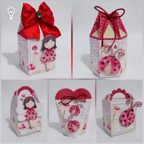 Personalizados Joaninha - 30 Peças