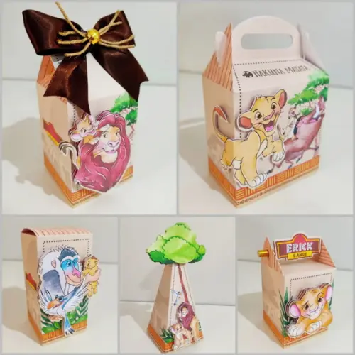 Personalizados Rei Leão - 40 Itens