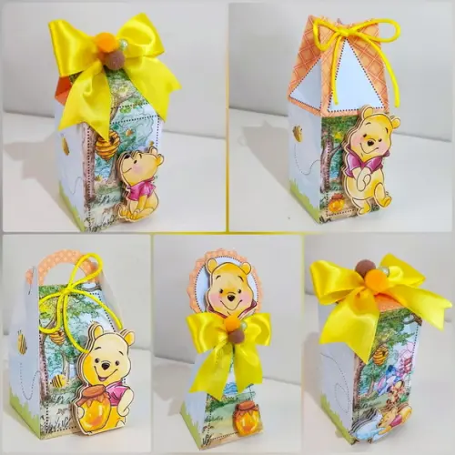 Personalizados Ursinho Pooh - 25 Itens
