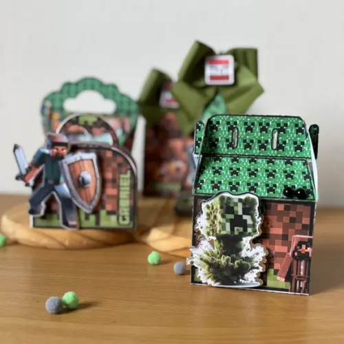 Kit Festa 40 Peças Minecraft