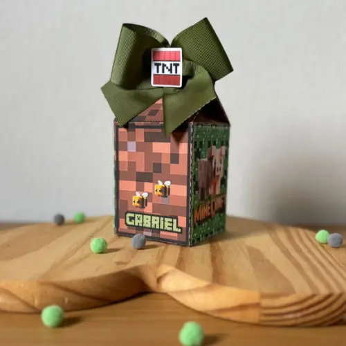 Caixa Milk -tema Minecraft