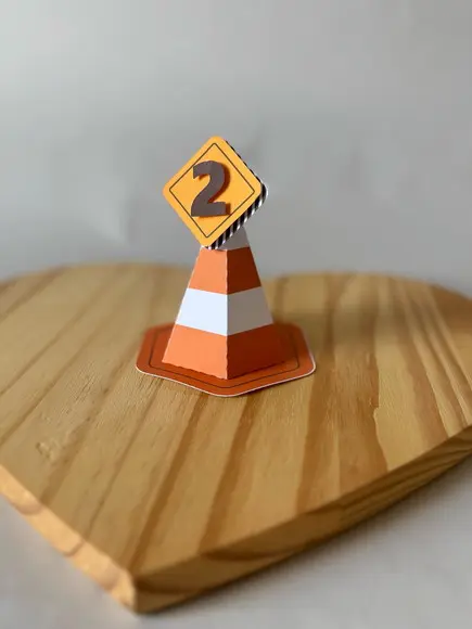 Cone - Kit Festa Carrinhos Lembrancinhas Personalizadas
