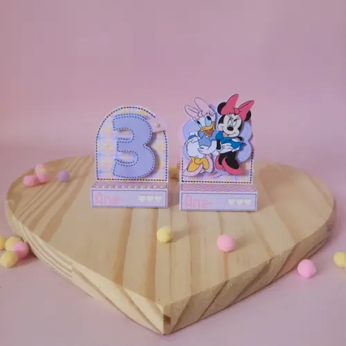 Porta Bis Duplo - Minnie e Margarida