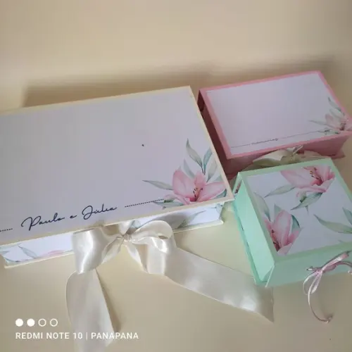 Convite Padrinhos Kit 10 Peças