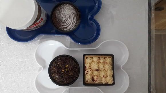 Bandeja em Formato de Osso Medidas: 24cm x 15cm x 2cm