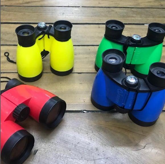 Binóculo de Plástico Colorido Zoom de 4x sem Personalizar