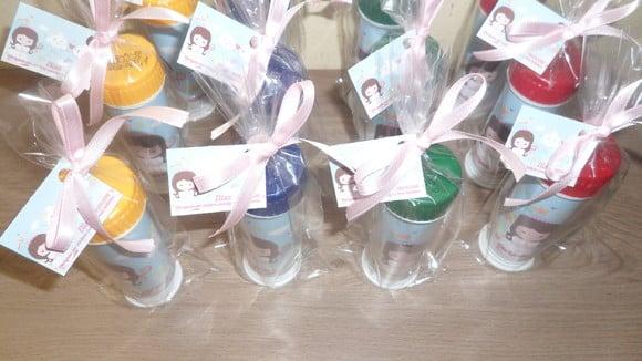 Bolhas de Sabão Personalizado Batizado