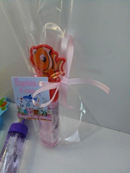Bolhas de Sabão Personalizado Fundo do Mar