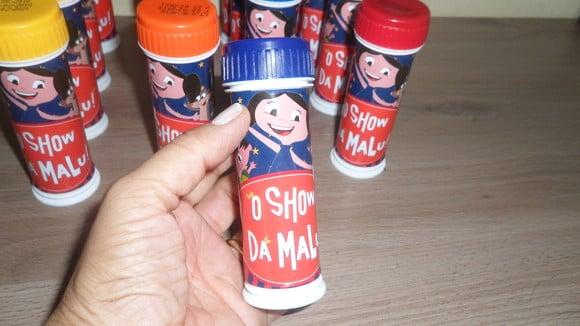 Bolhas de Sabão Personalizado Show da Luna