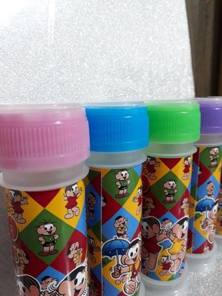 Bolhas de Sabão Personalizado Turma da Monica
