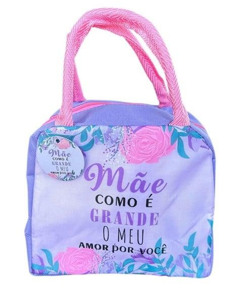 Bolsa Térmica para o Dia das Mães 22x12x19cm
