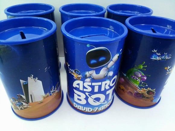 Cofre de Papelão Personalizado Astrobot