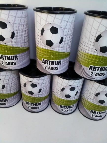 Cofre de Papelão Personalizado Futebol