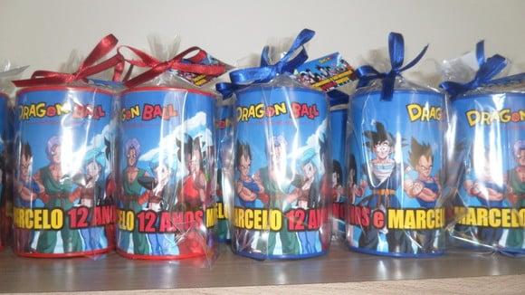 Cofre de Papelão Personalizado Dragon Ball