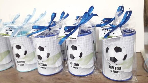 Cofre de Papelão Personalizado Futebol