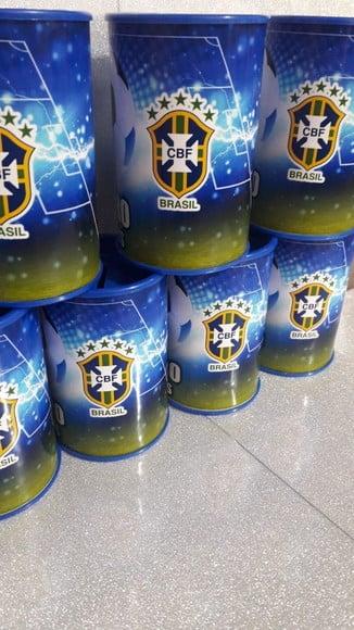 Cofre de Papelão Personalizado Futebol