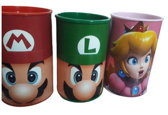 Cofre de Papelão Personalizado Super Mario