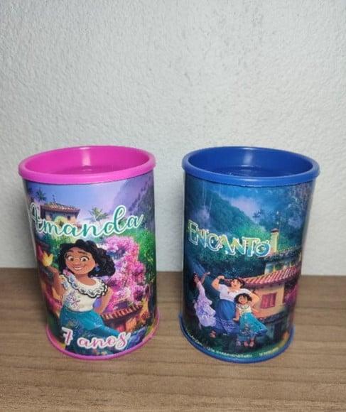 Cofre de Plastico Personalizado Tema Encanto