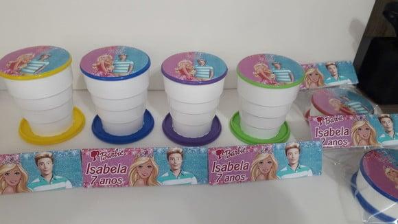 Copo Retratil ou Copo Sanfonado Barbieken