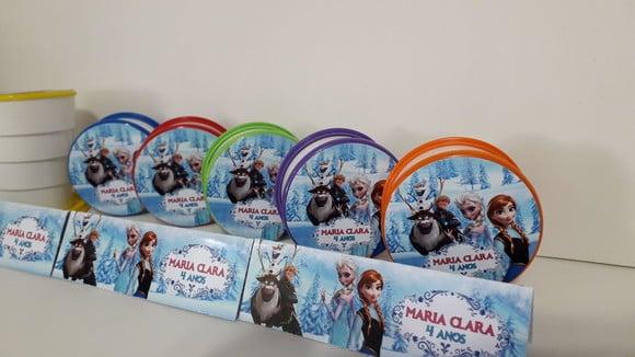 Copo Retratil ou Copo Sanfonado Frozen