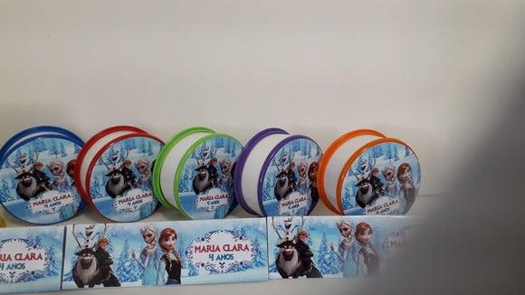 Copo Retratil ou Copo Sanfonado Frozen