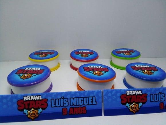 Copo Retratil ou Copo Sanfonado Tema Brawl Stars