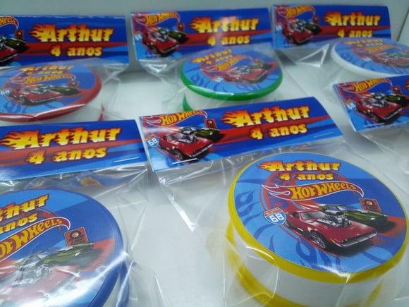 Copo Retratil ou Copo Sanfonado Tema Hot Wheels