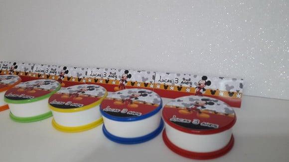 Copo Retratil ou Copo Sanfonado Tema Mickey