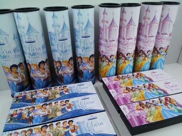 Domino Personalizado Principes e Princesas