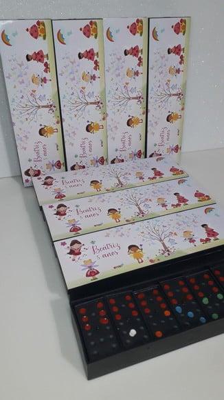 Domino Personalizado Tema Fadas