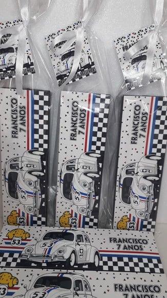 Domino Personalizado Tema Herbie