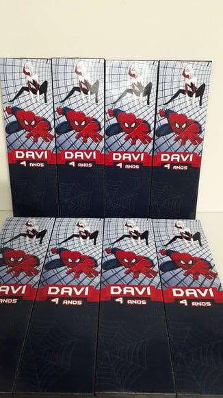 Domino Personalizado Tema Homem Aranha