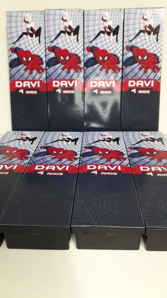 Domino Personalizado Tema Homem Aranha