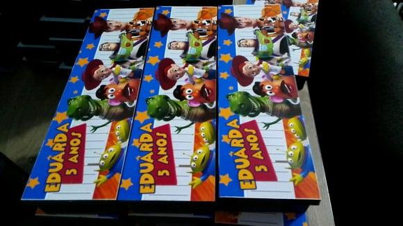 Domino Personalizado Tema Homem Toy Story