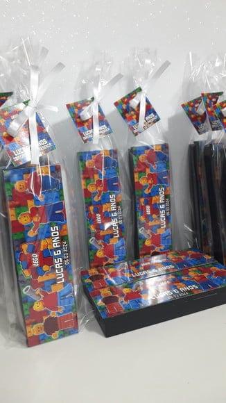 Domino Personalizado Tema Lego