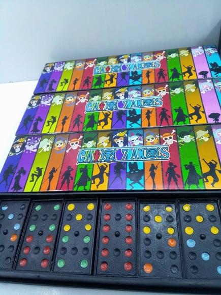 Domino Personalizado Tema One Piece