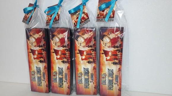 Domino Personalizado Tema One Piece