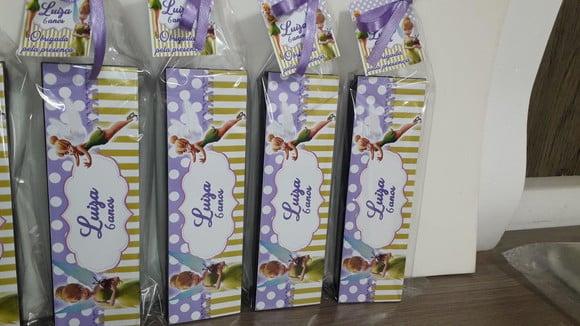 Domino Personalizado Tema Sininho