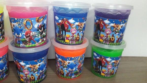 Geleca Personalizada no Tema Sonic