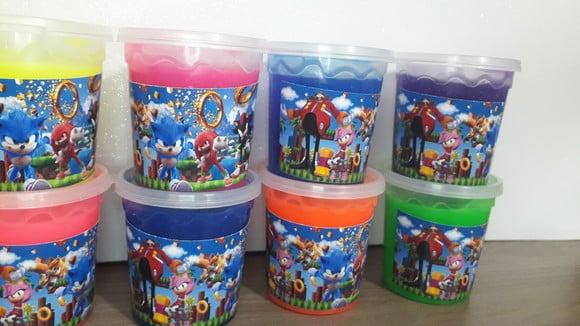 Geleca Personalizada no Tema Sonic